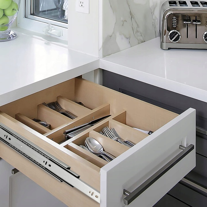 Prowadnica kulkowa do szuflad L-450 cichy domyk GTV VERSALITE PLUS+