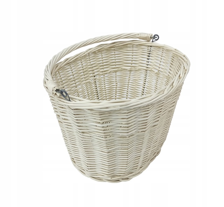 KOSZYK PRZEDNI NA ROWER ZAKUPY DUŻY KOSZ WIKLINOWY ROWEROWY STYLOWY Z1