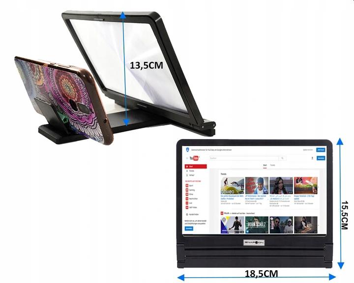 Ekran Powiększający Zoom do Telefonu Smartfona