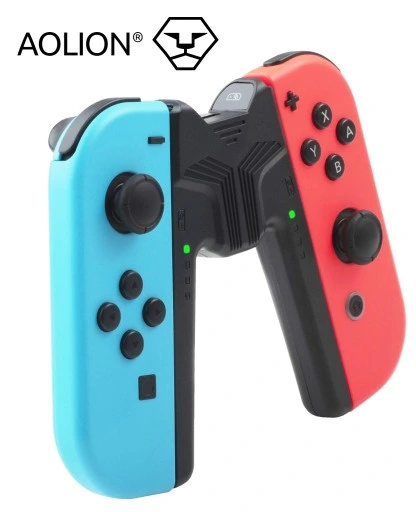 UCHWYT JOY-CON GRIP ŁADOWARKA DO NINTENDO SWITCH OLED PAD