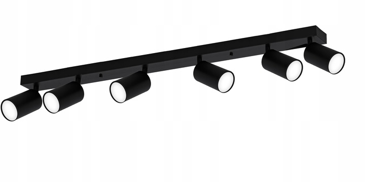 Lampa sufitowa szyna spot kinkiet oprawa natynkowa + 6x GU10 LED 6W