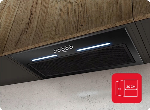 Okap do zabudowy Amica OMP6253BG