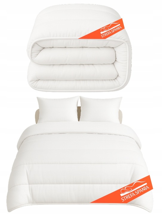 Kołdra 160x200 całoroczna antyalergiczna ciepła puszysta Polska Jakość