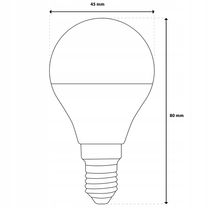 Żarówka LED E14 P40 5W=40W TUYA RGB CCT Ściemnialna Inteligentna WiFi