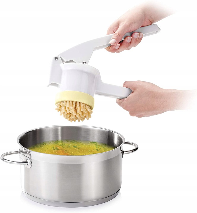 PRASKA DO ZIEMNIAKÓW WYCSIKACZ UGNIATACZ CIASTA MASZYNKA DO WARZYW TESCOMA