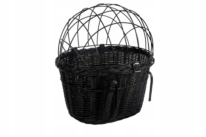 KOSZYK z wikliny na rower do przewozu psa KOSZ XL