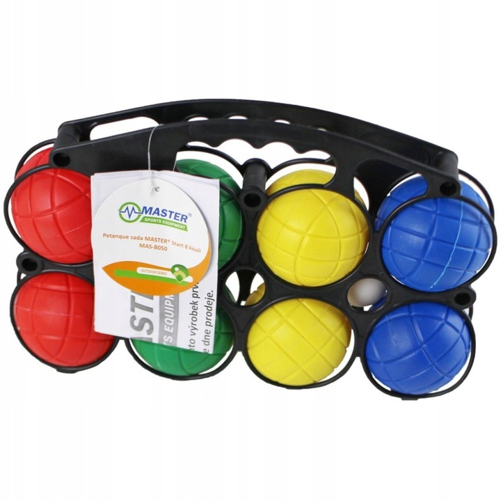 Kule Boule Bule Petanque do Gry MASTER 8 szt.