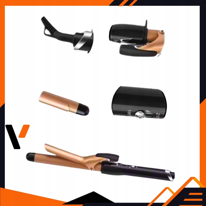 LOKÓWKA DO KRĘCENIA WŁOSÓW REGULACJA TEMPERATURY EFEKT LOKÓW HOLLYWOOD