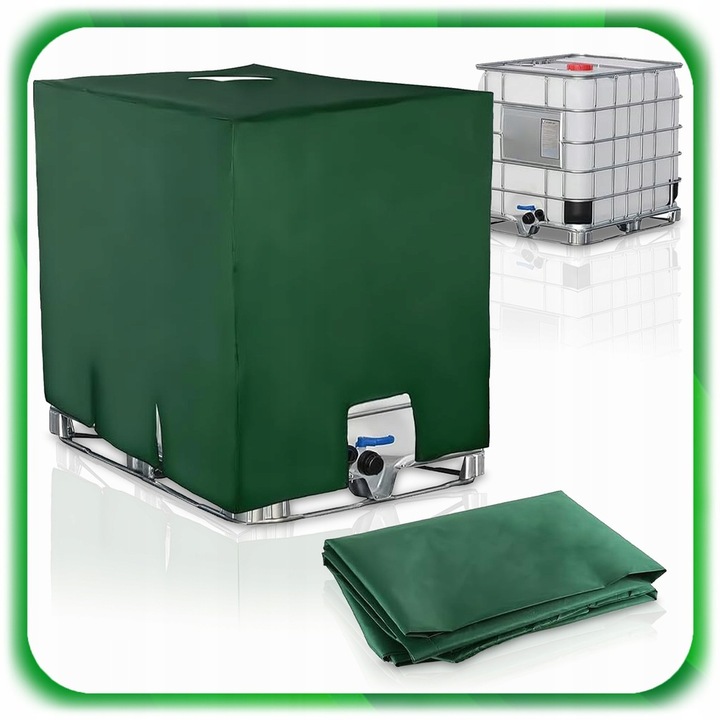POKROWIEC NA ZBIORNIK MAUZER PLANDEKA OSŁONA 1000L WODĘ DESZCZÓWKĘ