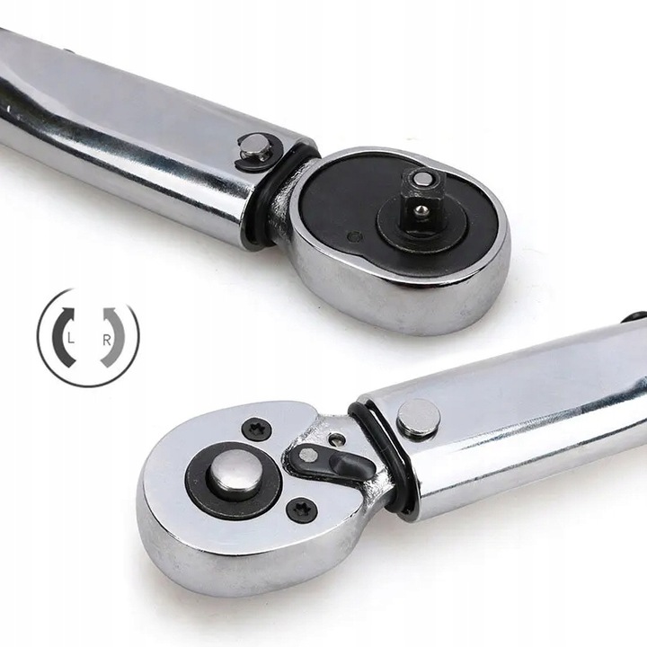 KLUCZ DYNAMOMETRYCZNY Z BLOKADĄ 1/4 5-25 Nm SILVER LERTZ POWER +