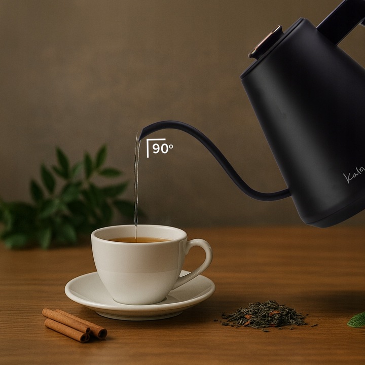 CZAJNIK ELEKTRYCZNY CYFROWY GOOSENECK Z REGULACJĄ TEMPERATURY 1100W 1L