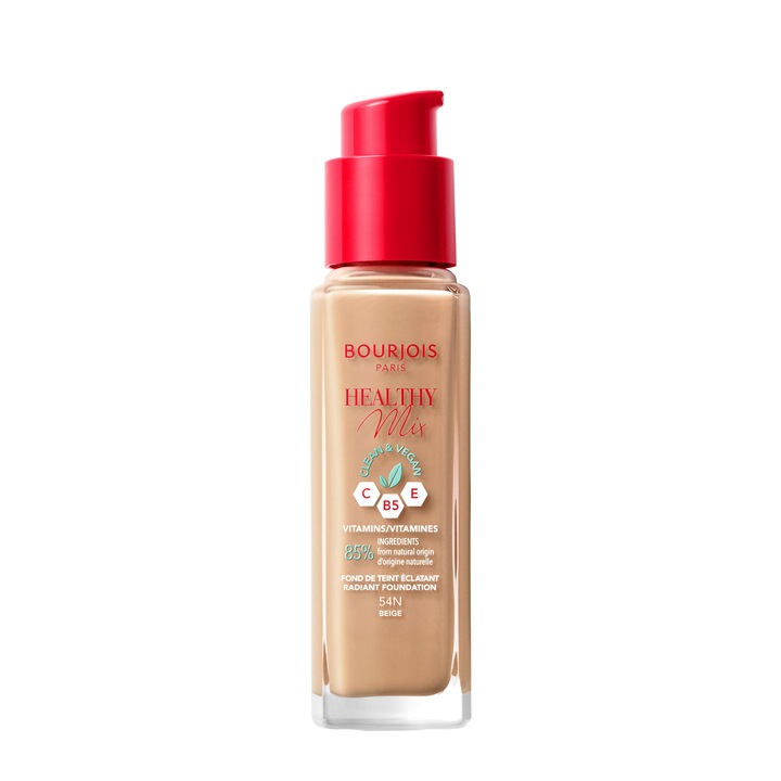 Bourjois Healthy Mix Clean&Vegan Podkład do twarzy - 54N BEIGE 30ml