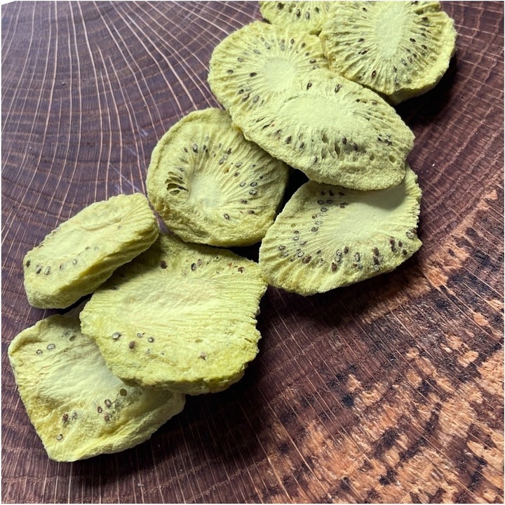 KIWI LIOFILIZOWANE 100g plastry HiFOOD Bez skóry Wysoka Jakość