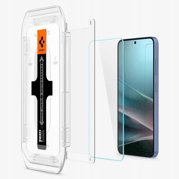 2x Szkło Hartowane Szybka SPIGEN EZ FIT +Aplikator do Samsung Galaxy S25