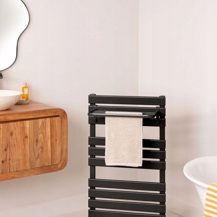 WIESZAK PÓŁKA SUSZARKA HACZYK NA RĘCZNIKI NA GRZEJNIK ŁAZIENKOWY DRABINKOWY