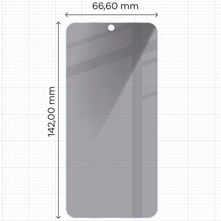 Szkło prywatyzujące Bizon do Galaxy S23, szkło hartowane, szkiełko, 9H