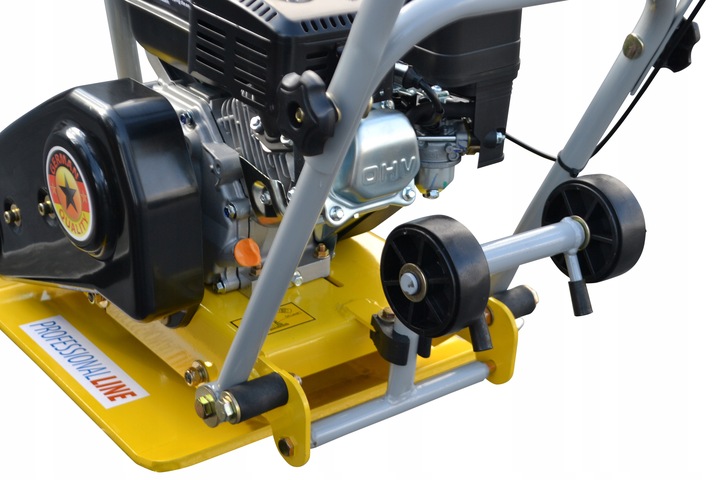 Zagęszczarka Dro-Masz 90 kg mocna 18 kN + mata + wozek + przegląd zerowy