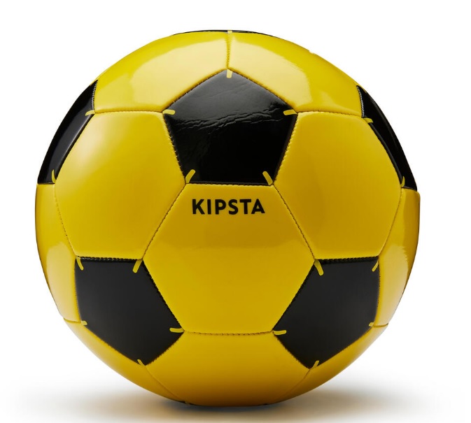 Piłka do piłki nożnej dla dzieci powyżej 12 lat Kipsta First Kick rozmiar 5