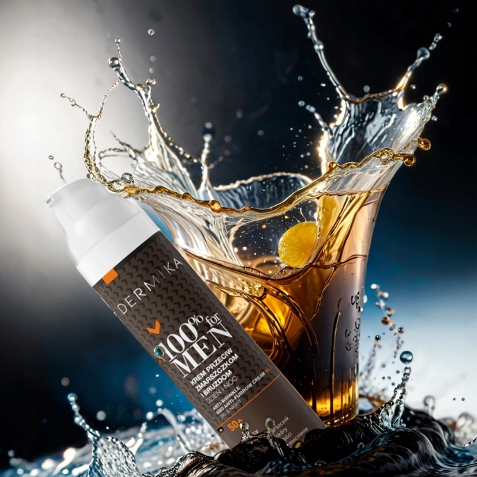 KREM DO TWARZY DLA MĘŻCZYZN 50+ DERMIKA FOR MEN PRZECIWZMARSZCZKOWY 100ML