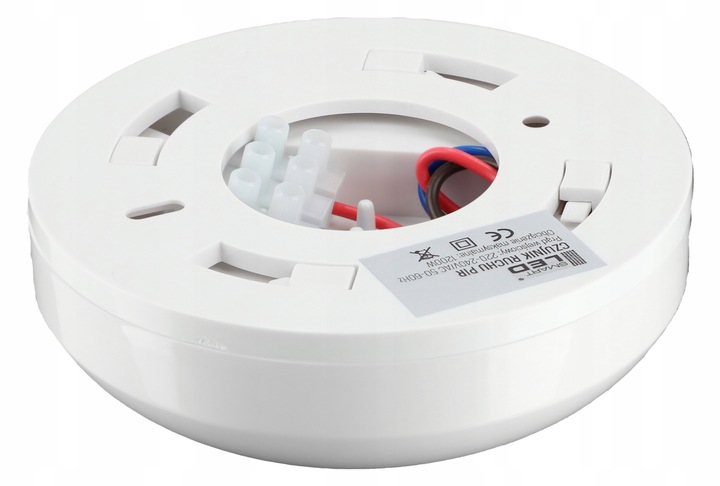 Czujnik ruchu sufitowy natynkowy PIR LED sensor regulacja zewnetrzny