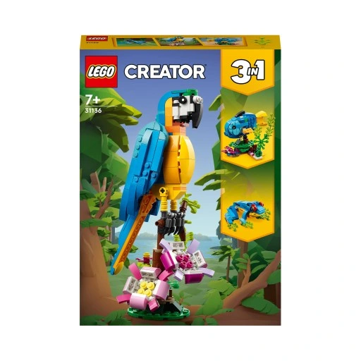 LEGO Creator Egzotyczna papuga 31136