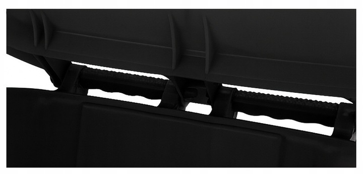 Pojemnik na Śmieci 240l Kosz Odpady Kubeł do Segregacji Mocny Czarny