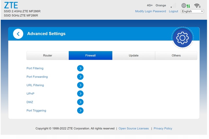 MF286R Domowy Biurowy router SIM 4G LTE z agregacją Play Tmobile Orange NJU