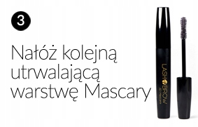 Mascara 3D + Włókna pogrubiające ZESTAW Lash Brow