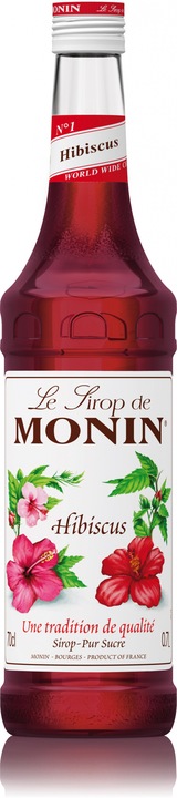 Syrop smakowy MONIN HIBISCUS - hibiskus 700ml