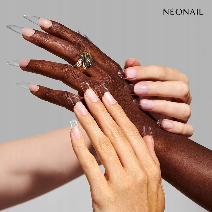 NEONAIL Tipsy elastyczne INVISIBLE FLEXI TIPS - 02 Clear Square 300