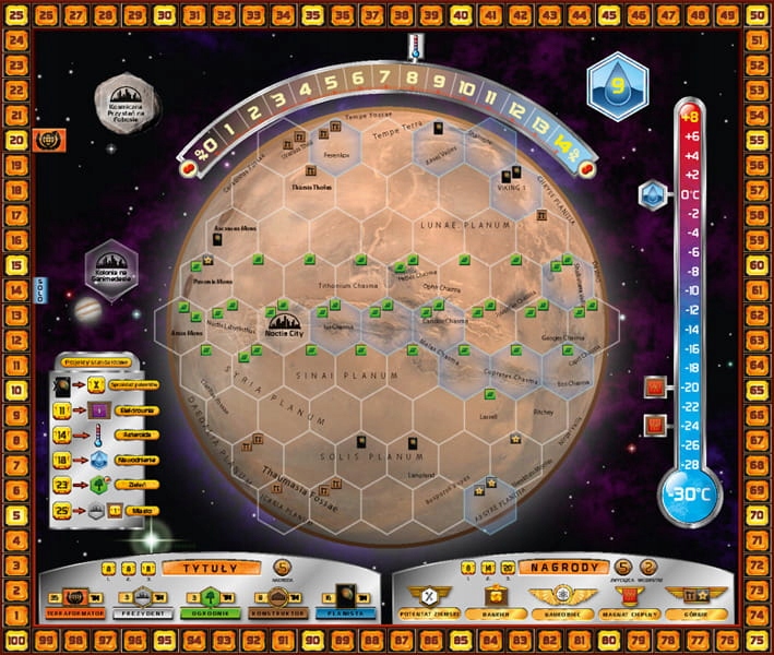 Gra planszowa Rebel Terraformacja Marsa