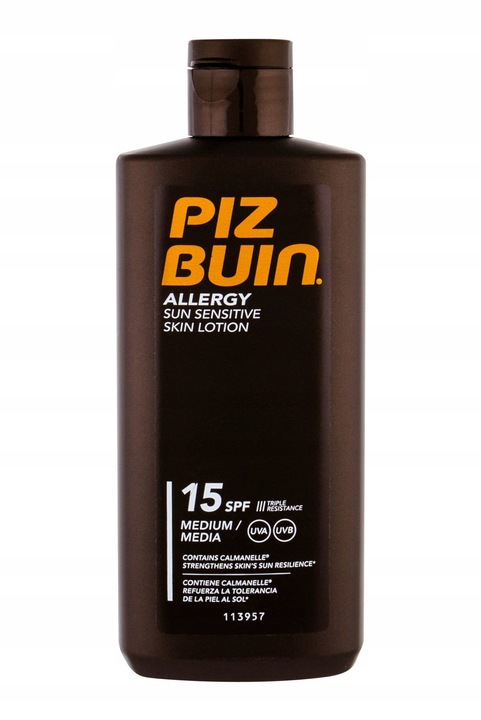 Piz Buin Allergy SPF15 Nawilżający Balsam Do Opalania 200ml