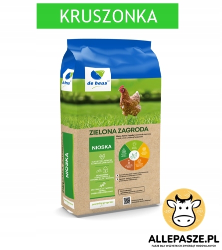 Pasza Dla Kur Niosek Karma Kruszonka 25KG (Zielona Zagroda De Heus)