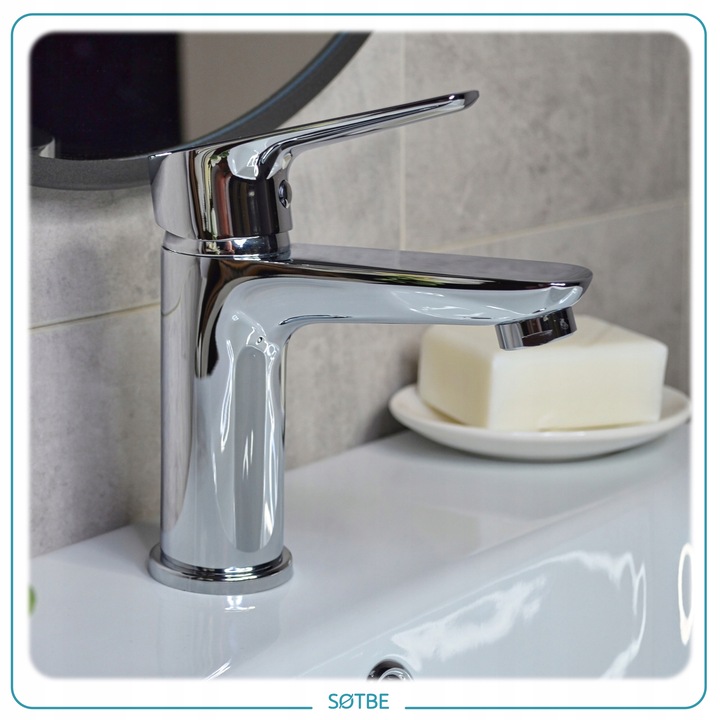 Kran do umywalki stojący bateria do łazienki umywalkowa oszczędna