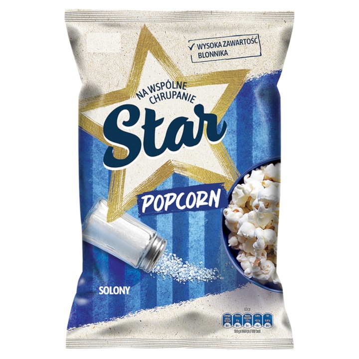 Star Popcorn solony Słone przekąski 16x 95g