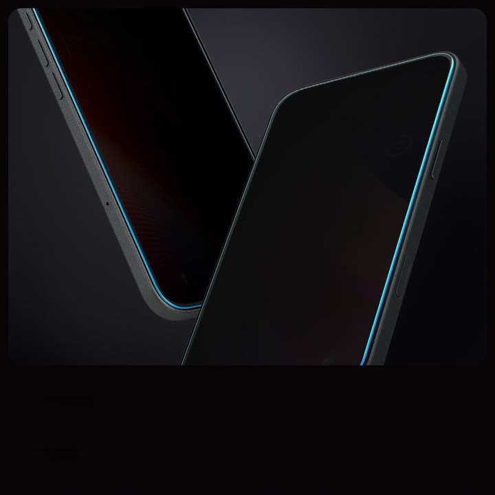 2x Szkło Prywatyzujące SPIGEN Privacy +Aplikator do Apple iPhone 16 Pro Max