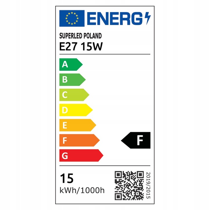 Żarówka LED E27 15W = 150W 1500 lm CCD More Lumens SuperLED