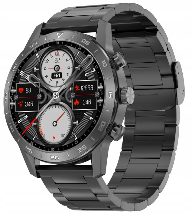 SMARTWATCH Zegarek MESKI ROZMOWY 466x466 PLATNOSC ZEGARKIEM NFC