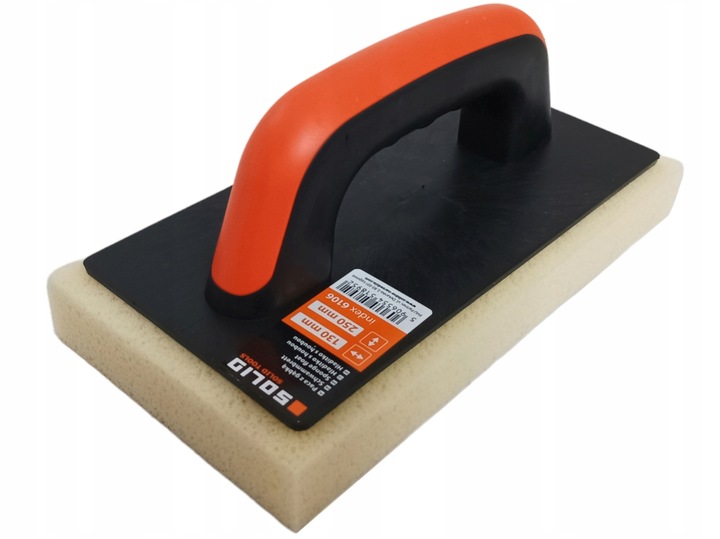 SOLID Wiadro do fugowania 20l mieszadło gąbka paca kielnia 8 el.