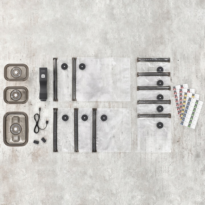 CASO VACU ONE TOUCH ECO-SET zestaw do zgrzewarki próżniowej pojemniki