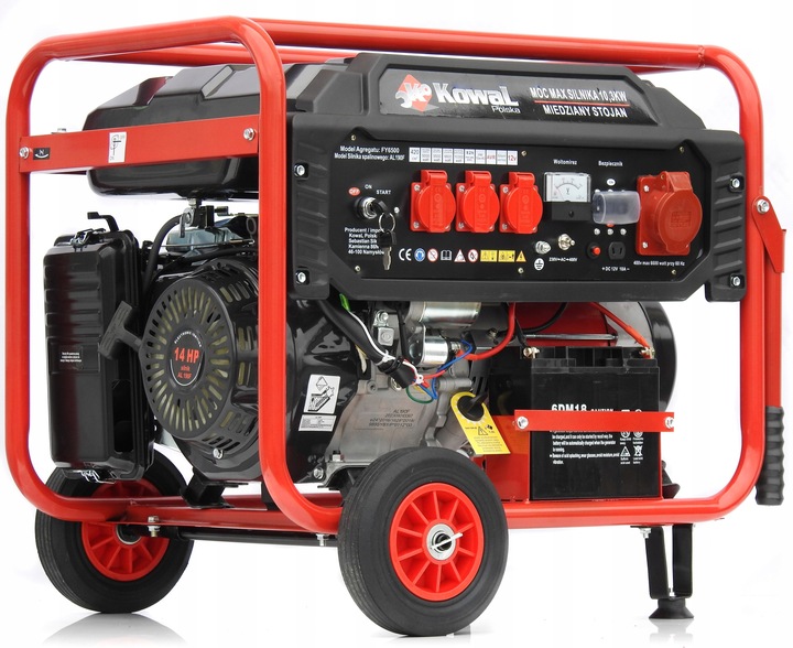 PROFESJONALNY AGREGAT PRĄDOTWÓRCZY 10,3kW EL-START AVR+ MIEDŹ STOJAN