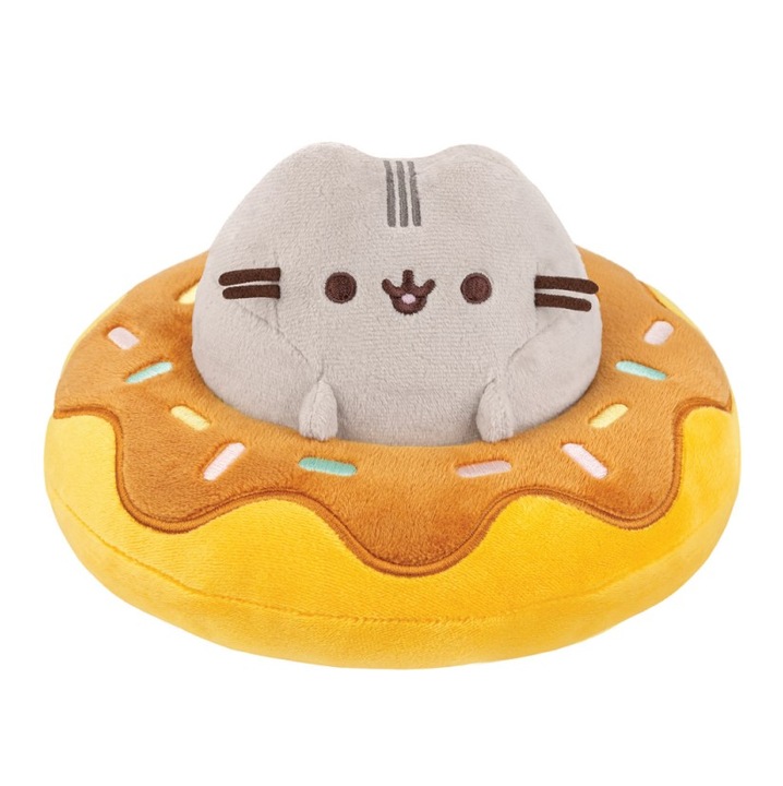 PUSHEEN in a CHOCOLATE DONUT maskotka 21X13cm SWEET