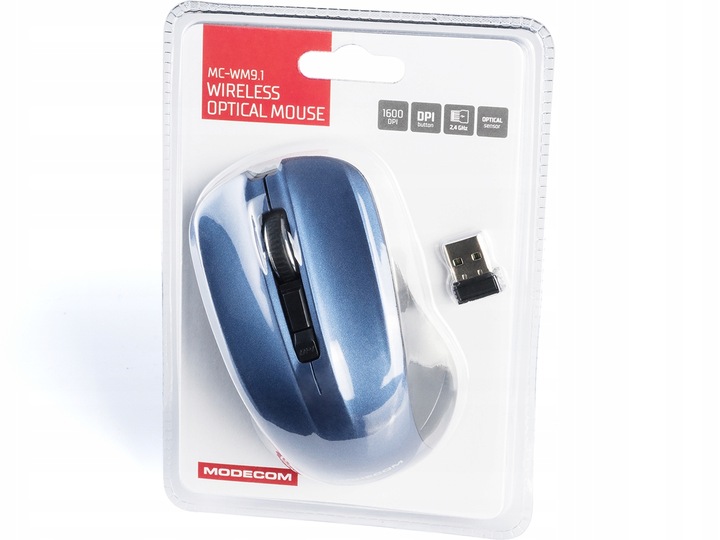 MYSZKA BEZPRZEWODOWA OPTYCZNA DO KOMPUTERA MYSZKA DO LAPTOPA DUŻY ZASIĘG