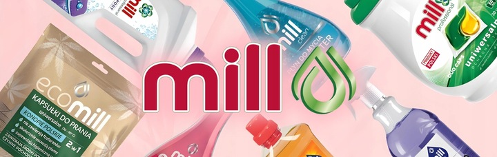 Mill Clean UMYJE Płyn do Mycia Szyb Luster Glazury Mix 4,88l