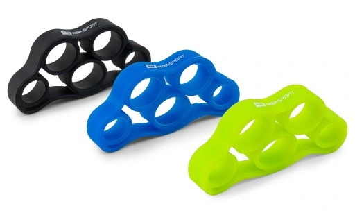 Ściskacz do rąk regulacja zestaw gum trening dłoni