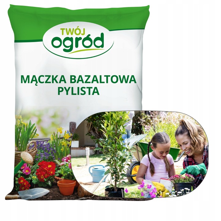 Mączka bazaltowa 10kg NAWÓZ WZAMACNIJĄCY ROŚLNY