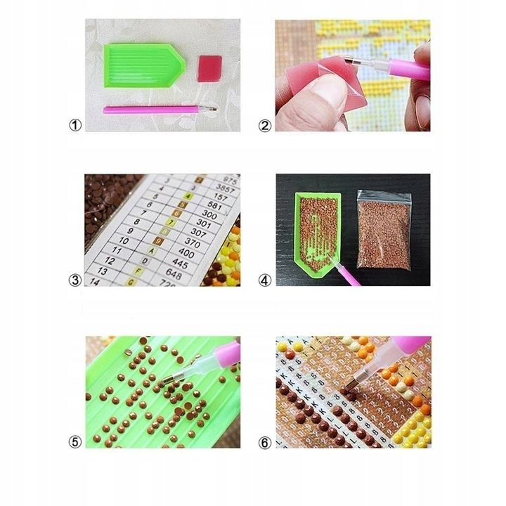 HAFT DIAMENTOWY MOZAIKA OSTATNIA WIECZERZA B.DUŻY