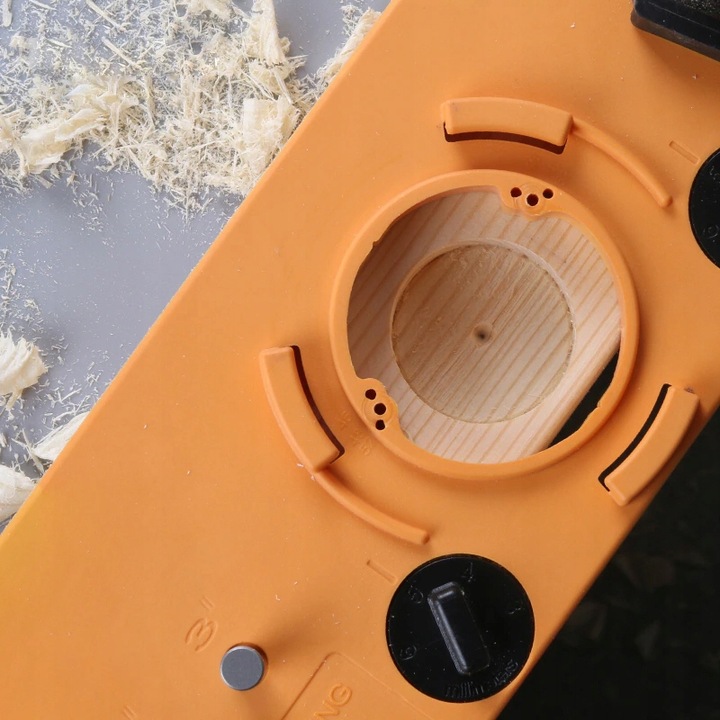 SZABLON DO WIERCENIA OTWORÓW POD ZAWIASY KIELICHOWE WYCINAK OTWORÓW 15