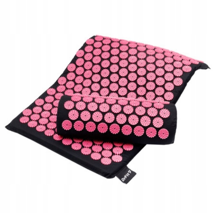 Mata do Akupresury z Poduszką Zdrowotna z Kolcami Damska 75 cm Różowe