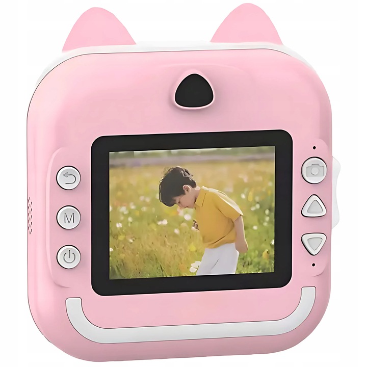 Aparat natychmiastowy Drukuś 2.0 mini aparat drukarka+ 3 rolki | 2 KOLORY